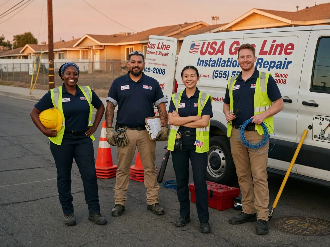 Gas Line Installation company in Riverside, CA